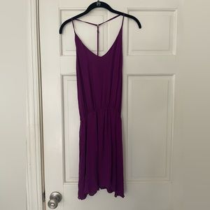 Alice + Olivia Purple Crepe casual dress